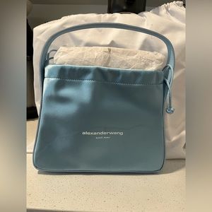 DUST BAG INCLUDED. WORN ONCE, BAG DEFECT HAVE WATER STAIN FRONT & BACK!